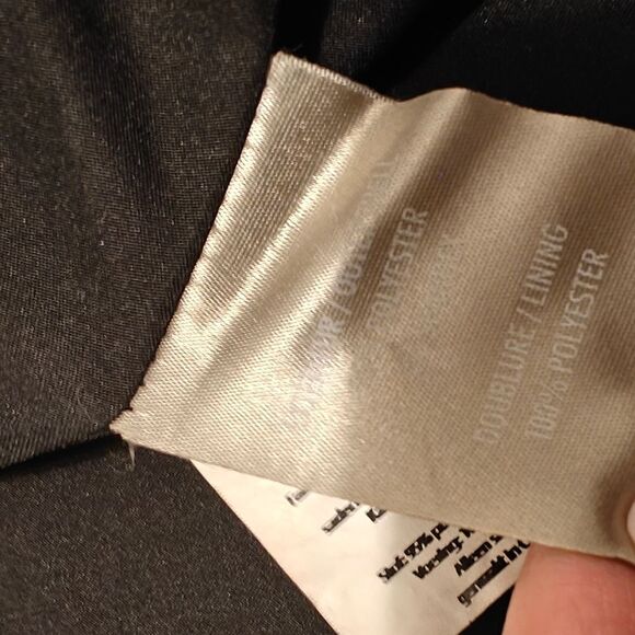 Soia & Kyo black and white zip Bomber Jacket Made in Canada size M - Picture 5 of 8